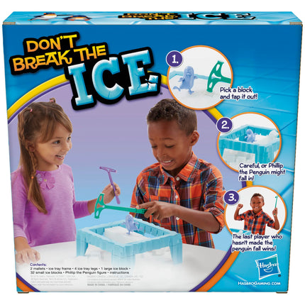 Hasbro Gaming No Rompas el Hielo Juego Preescolar, Juegos de Mesa para Niños de 3 Años en Adelante