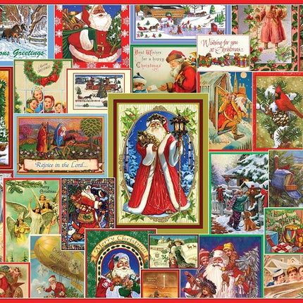 Ceaco - Collage de Noël Vintage - Puzzle de 2000 pièces