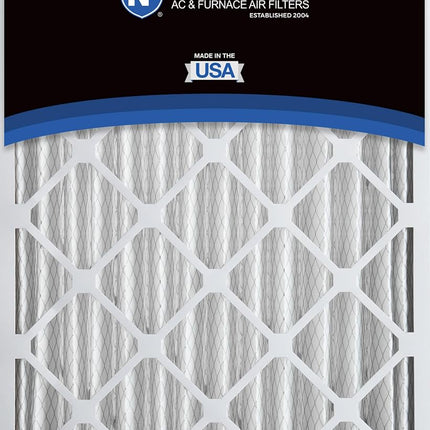 Nordic Pure 16x25x4M8-2 MERV 8 Pleated AC Furnace Air Filter, 16x25x4, Box of 2