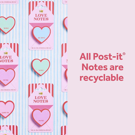Post-it Printed Notes, 2 Pads/Pack, 30 Sheets/Pad, 3x3 in, Emoji Designs, 4 Alternating Faces (BC-2030-EMOJI)