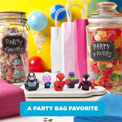 Spidey and His Amazing Friends 5 Piece Finger Puppet Set - Party Favors, Educational, Bath Toys, Story Time, Beach toys, Playtime