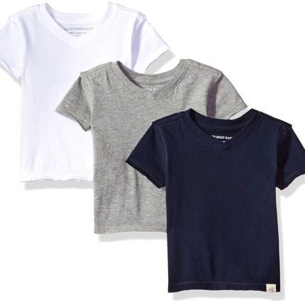 Burt's Bees Baby Baby Boys' Short Sleeve V-Neck Te