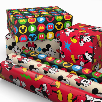 Hallmark Disney Mickey Mouse Wrapping Paper Mini R