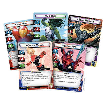 Fantasy Flight Games FFGMC01 Marvel Champions LCG - Juego de Cartas Evolutivo Juego Base
