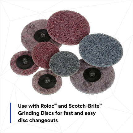 3M 5540 3" Roloc Disc Pad Assembly