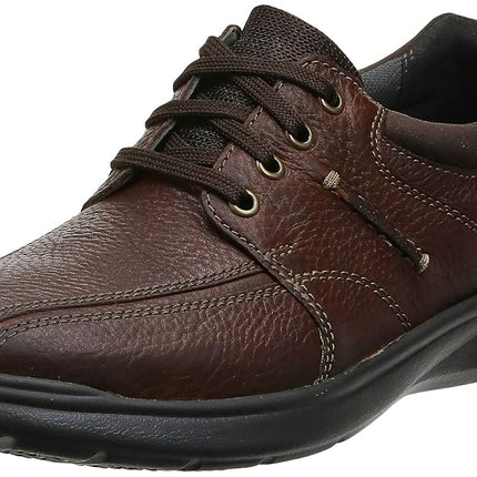 Clarks Men's Cotrell Walk M Lace-Up Shoe, Tobacco 