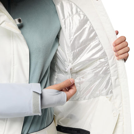 Columbia Women's Ava Alpine Ii Insulated Jacket, Sea Salt/Cirrus Grey, XXL