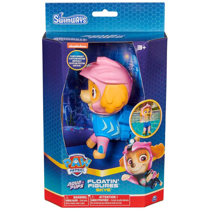 Swimways Paw Patrol Skye Floatin' Figures, Swimming Pool Accessories & Kids Pool Toys, Paw Patrol Party Supplies & Water Toys for Kids Aged 3 & Up