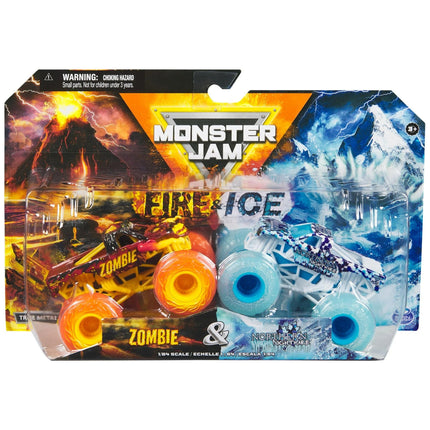 Monster Jam 2024 Fire & Ice 1:64 Diecast Monster T