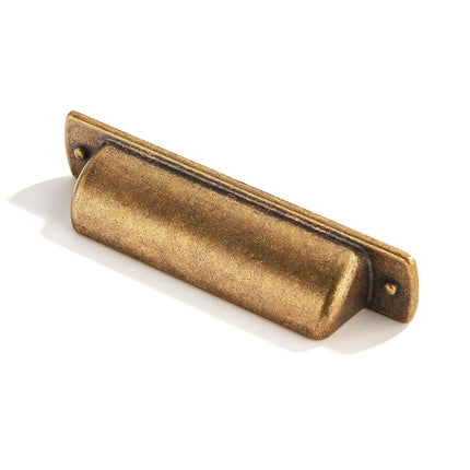 khtumeware 6 Pack 3" Drawer Pulls Antique Brass Ca