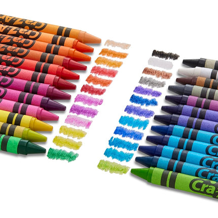 Cra-Z-Art Washable Crayons, Bulk Pack, 24 Count, 6 Packs of Crayons, Bulk School Supplies for Classroom, Back to School Essentials