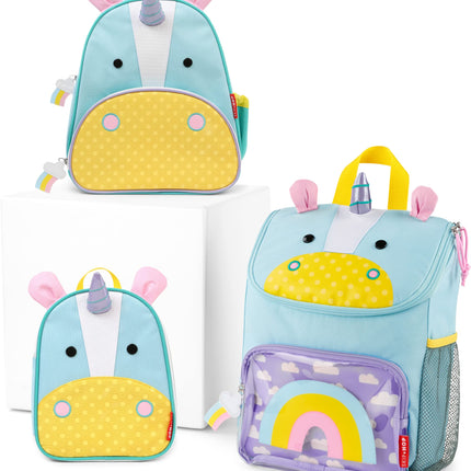 Skip Hop Toddler Backpack Leash, Zoo, Unicorn