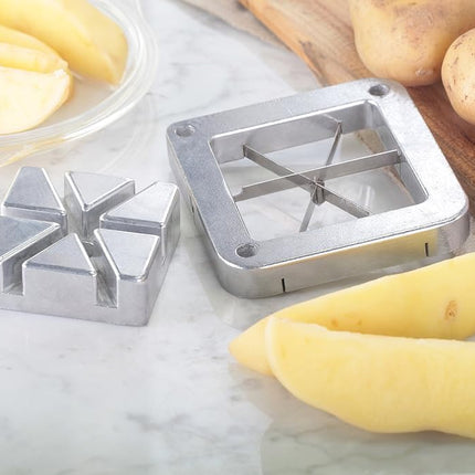 New Star Foodservice 37432 Commercial Restaurant 6-Wedge Blade Pusher Kit for French Fry Cutter, Metallic