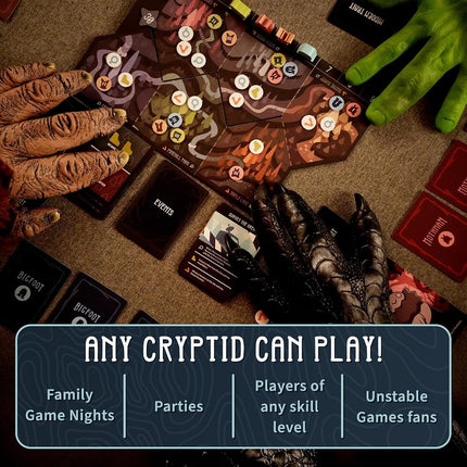 Tee Turtle | Twisted Cryptids | Strategic Bluffing Game | 2-4 Players, Ages 10+