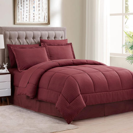 Sweet Home Collection 2 Pillowcases & 2 Shams & Be