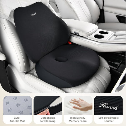 FLORICH Seat Cushion and Lumbar Support Pillow