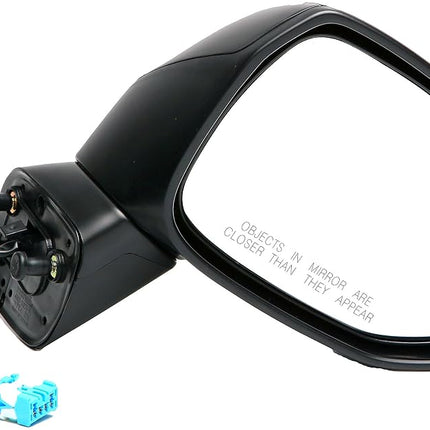 Dorman 955-1727 Espejo retrovisor exterior eléctrico del lado del pasajero - Plegable para modelos selectos de Honda, negro