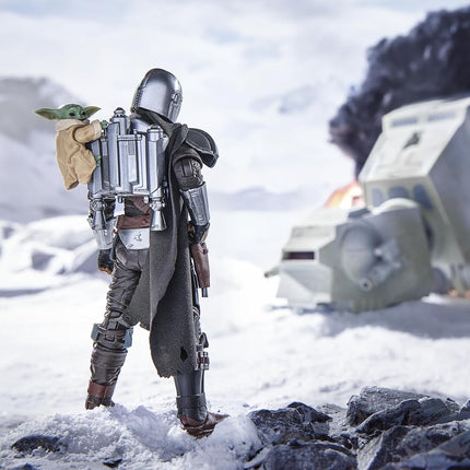 Star Wars The Black Series The Mandalorian & Grogu, Star Wars: The Mandalorian & Grogu Deluxe Collectible 6 Inch Action Figure Gift