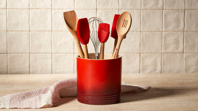 Le Creuset Gres Cerámica Signature Utensilio Crock, 2.7 qt., Sal Marina