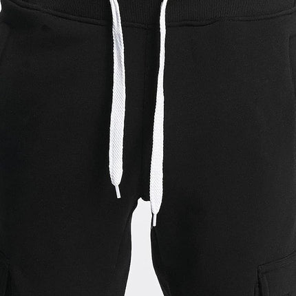 Southpole Men's Active Basic Jogger Fleece Pants - Black - Small