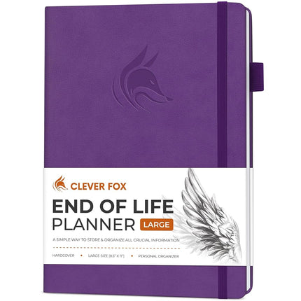 Clever Fox End of Life Planner, When I Die Organiz