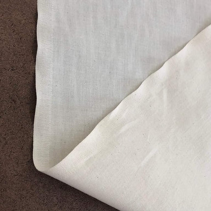 AK TRADING CO. 60" Wide Natural Muslin, 100% Cotton Fabric, Unbleached 100 Yards