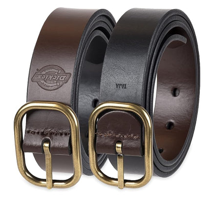 Ceinture réversible Dickies pour femme, marron/noir, moyenne