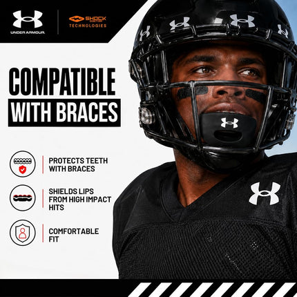 UNDER ARMOUR Armour Air Lip Guard LE Black Camo OSFM
