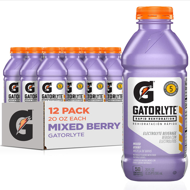 Gatorlyte Fast Rehydration Electrolyte Drink, Mixe