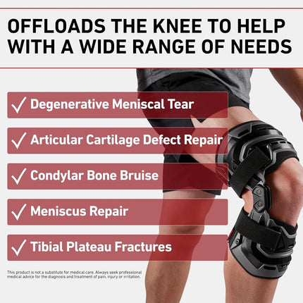 McDavid Unisex's 4200R-Ri-BK-M Bio-logix Knee Brace, Black, M