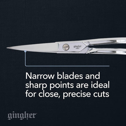 Fiskars Steel Double-Curved Machine Embroidery Scissors 6-inch -