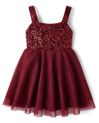 The Children's Place,Girls,Sleeveless Dressy Dress