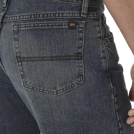 Wrangler Men's 20x Extreme Relaxed Fit Jean, Vintage Midnight, 38W x 36L