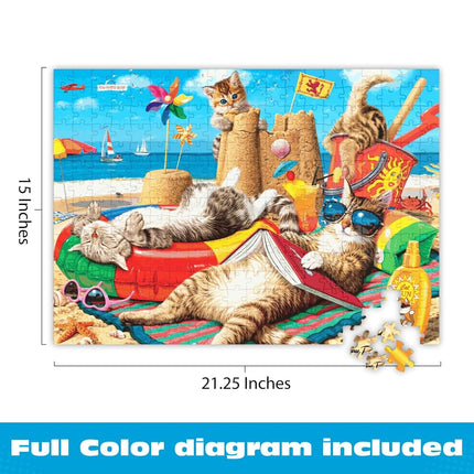 Buffalo Games - Steve Read - Beachcombers - 300 Piece Jigsaw Puzzle For Adults -Challenging Puzzle Perfect for Game Nights - Finished Size is 21.25 x 15.00