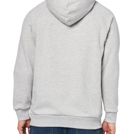 Under Armour Pull à capuche en molleton Rival pour homme, (013) Mod Gray Light Heather/White/White, S