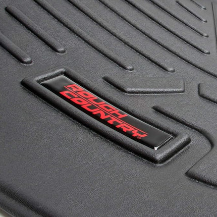 Rough Country Floor Mats for 2015-2023 Ford F-150 | SuperCrew Cab - M-51515