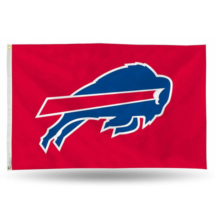 NFL Los Angeles Rams 3-Foot by 5-Foot Single Sided Banner Flag with Grommets