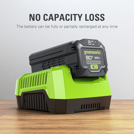 Greenworks 80V 2.5Ah Lithium-Ion Battery | Genuine Greenworks Battery | Compatible with 75+Tools