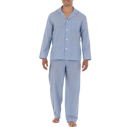 Fruit of the Loom Men's Long Sleeve Broadcloth Paj