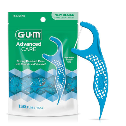 GUM - 888JC Advanced Care Flossers, Fresh Mint, Vi