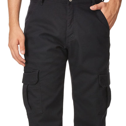 Dickies Men's Tough Max Duck Cargo Pant Work Utility, Stonewashed Black, 42W x 30L