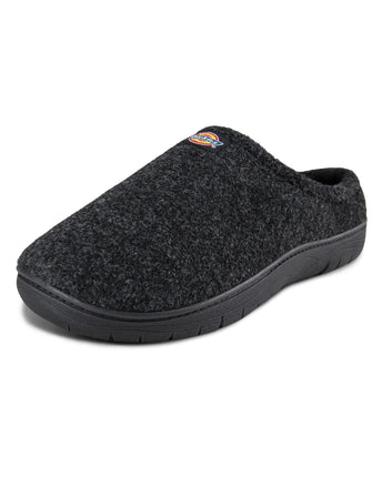 Dickies Men's Felt Clog Memory Foam Slipper - Indo