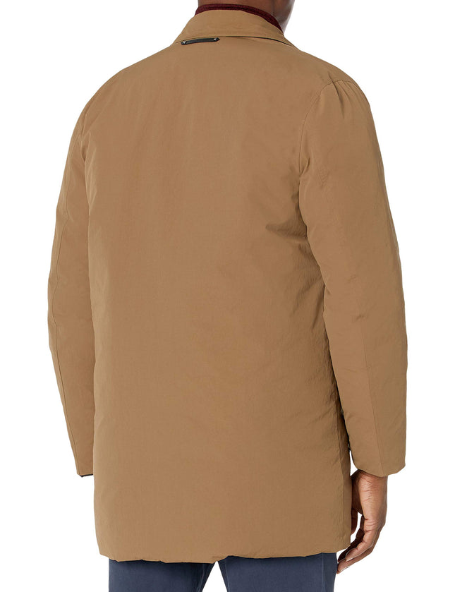 Cole Haan Men's Reversible Quilted Jacket - - Medium Khaki