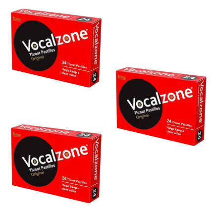 VocalZone Throat Pastilles (24 x 3) Multipack Offe