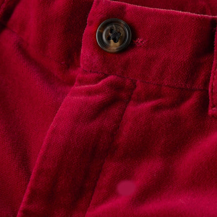 Gymboree Boys' and Toddler Dress Pants, Salsa Red, 12