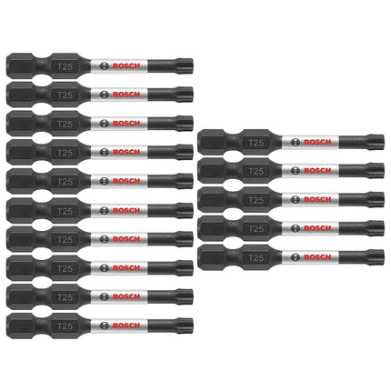 BOSCH ITT25215 15-Pack 2 In. Torx #25 Impact Tough