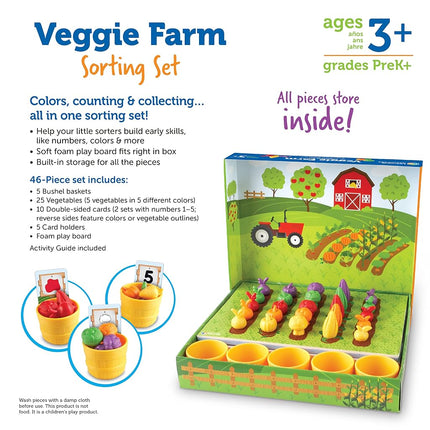Learning Resources Veggie Farm Sorting Set