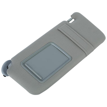 ALMULOO Driver Side Sun Visor Compatible with 2007 2008 2009 2010 2011 Toyota Camry with Or Without sunroof Without Light Gray Replacement for 74320-06800-B0 04002-30706-B0