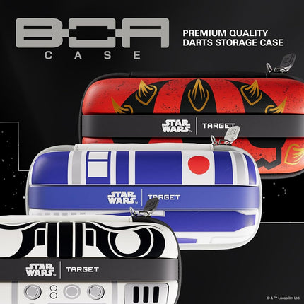 Target Darts Star Wars Darth Maul BOA Wallet | Premium Dart Case with Sith Design, Swiss Point Tip Storage, Rigid Outer Shell & Organised Accessories Holder