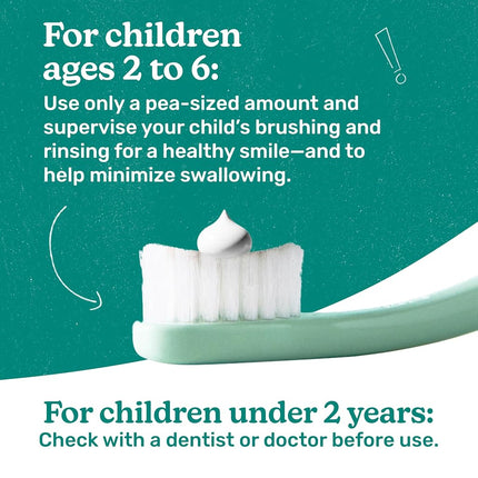 Tom's of Maine Kid's Natural Fluoride Toothpaste, Watermelon, 5.1 oz. 3-pack (Packaging May Vary)